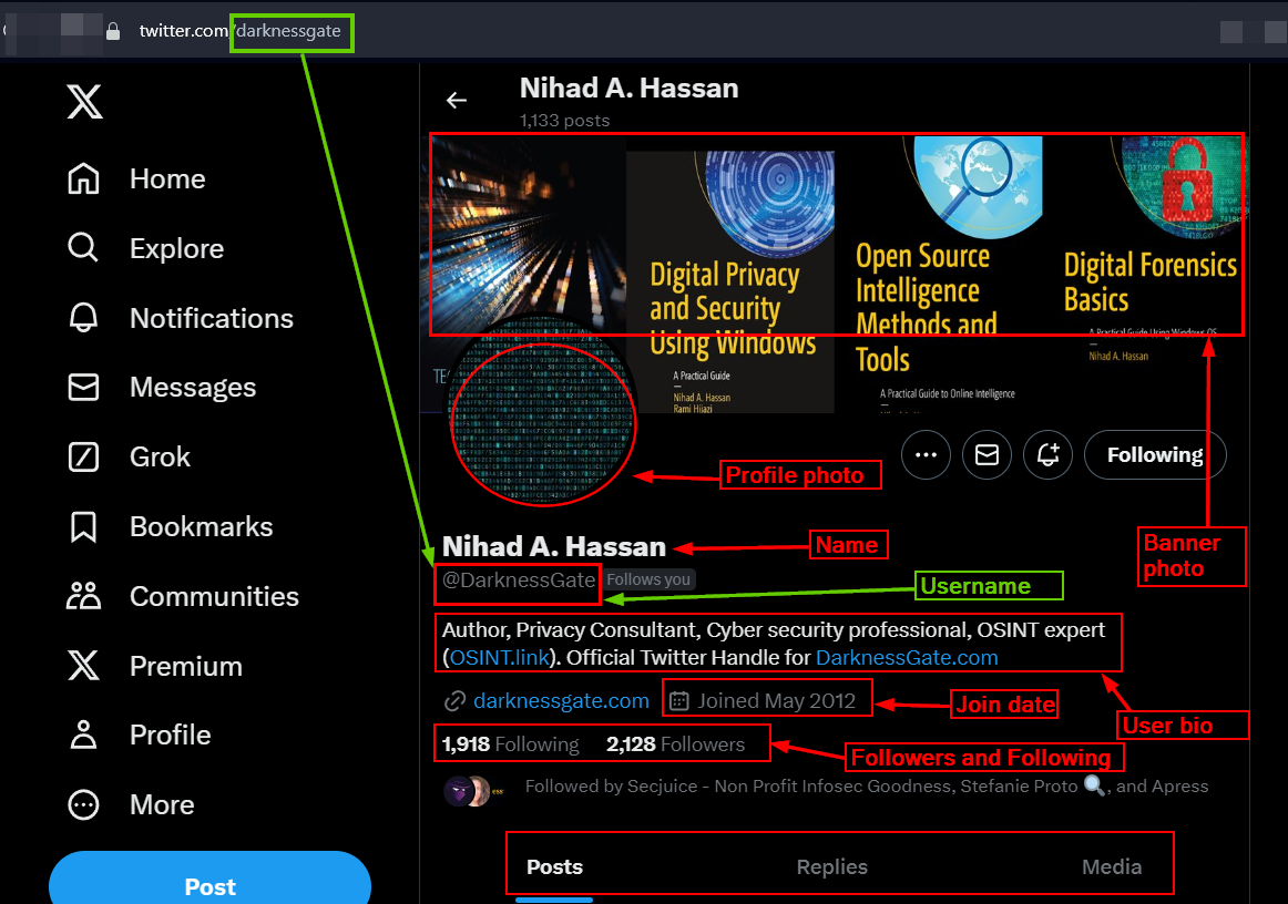 Guide OSINT gathering on X, Twitter Authentic8